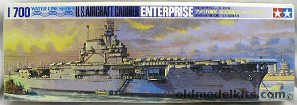 Tamiya 1/700 USS Enterprise CV-6 Aircraft Carrier, 77514 plastic model kit